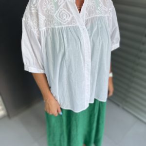 Košeľa so širokými rukávmi